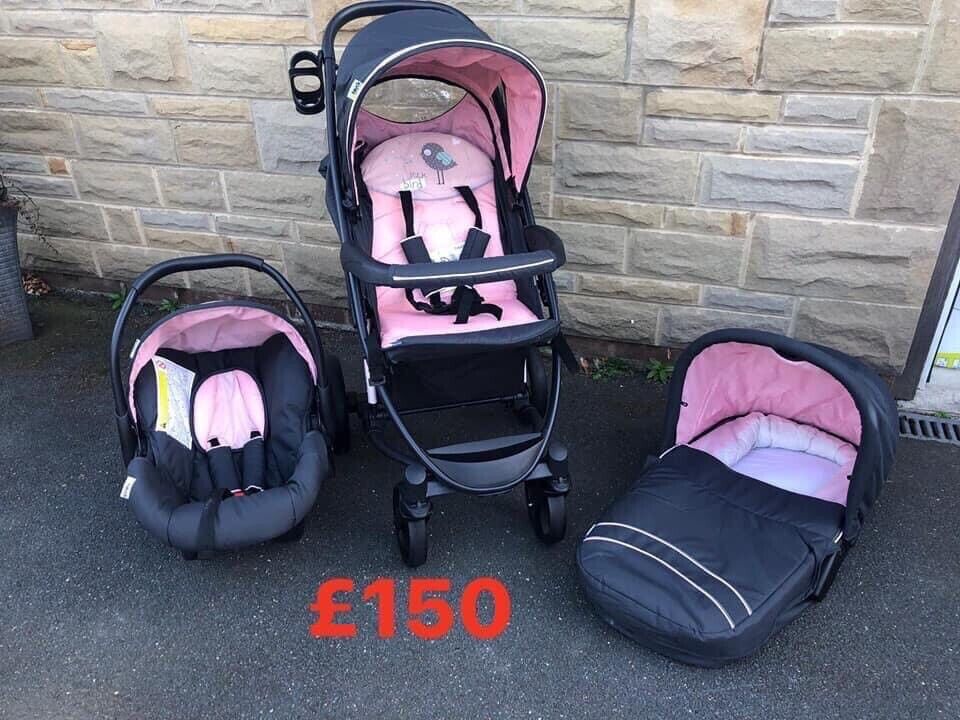 hauck 3 in 1 pushchair